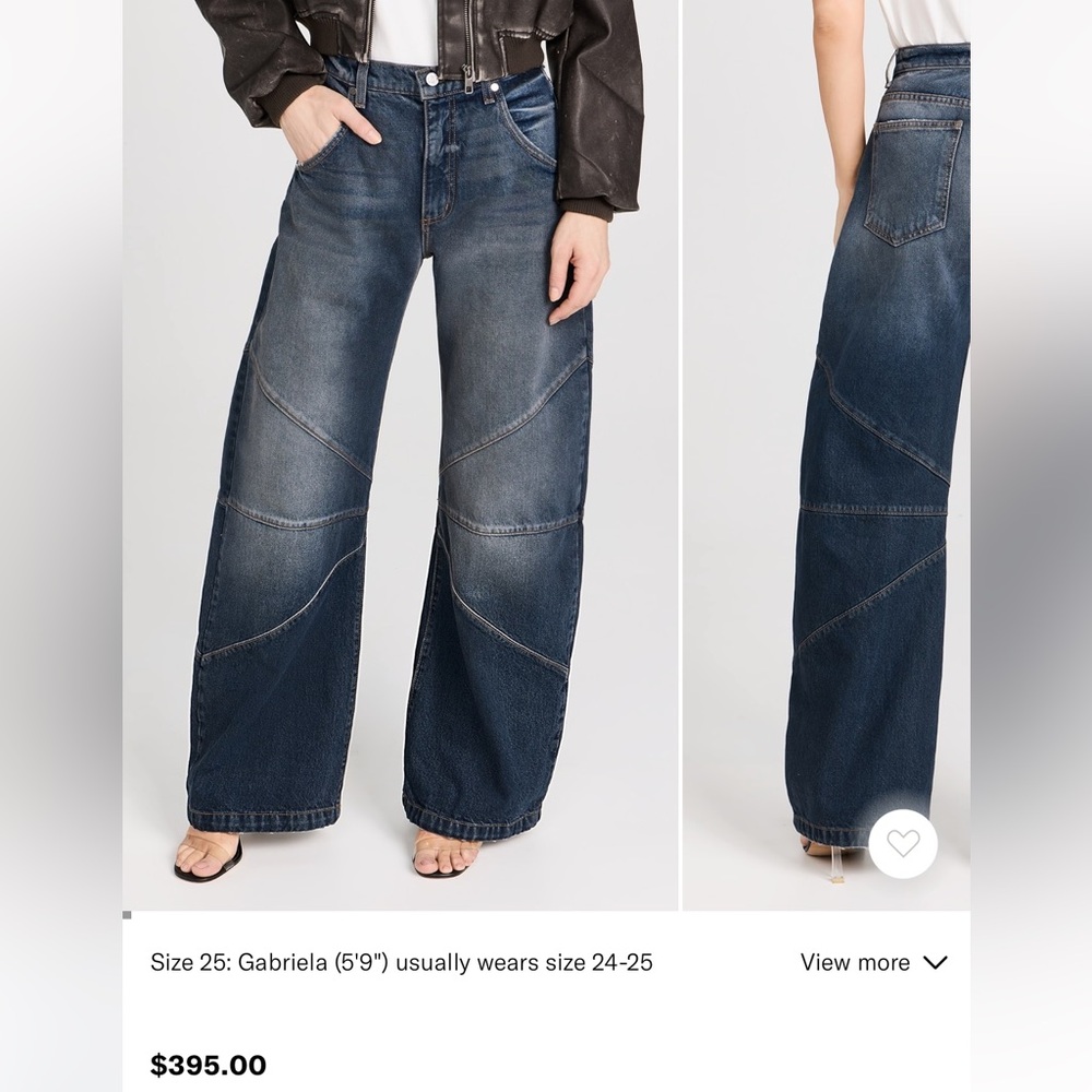 EB Denim Dark Blue Flare Jeans